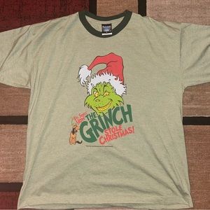 Vintage Dr.Seuss How The Grinch Stole Christmas T-shirt Size XL